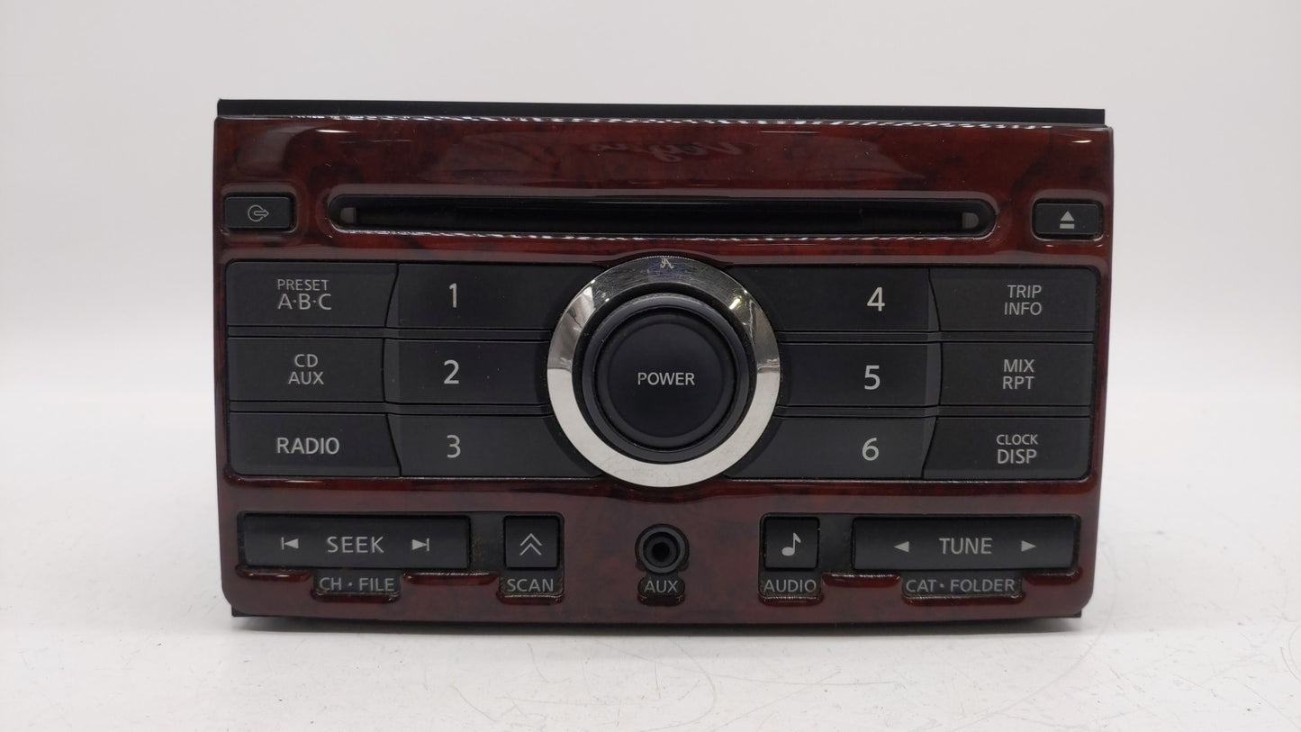 2008 Nissan Maxima Radio AM FM Cd Player Receiver Replacement P/N:28090 ZK30A 28185 ZE50B Fits OEM Used Auto Parts - Oemused
