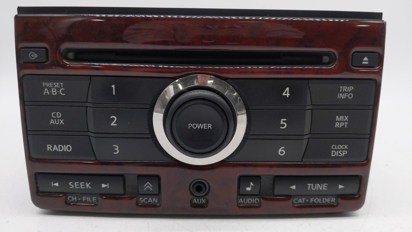 2008 Nissan Maxima Radio AM FM Cd Player Receiver Replacement P/N:28090 ZK30A 28185 ZE50B Fits OEM Used Auto Parts - Oemused