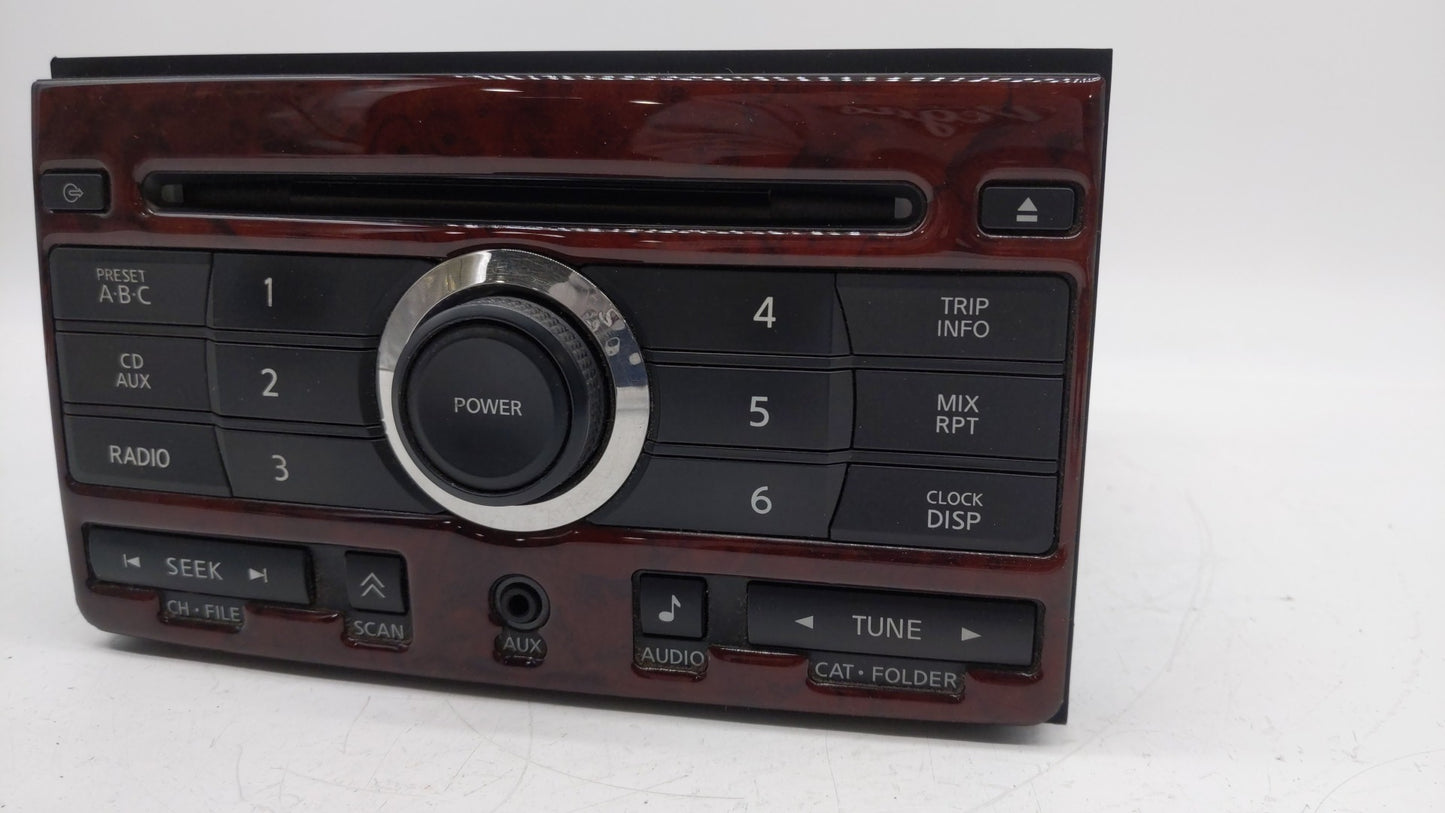 2008 Nissan Maxima Radio AM FM Cd Player Receiver Replacement P/N:28090 ZK30A 28185 ZE50B Fits OEM Used Auto Parts - Oemused