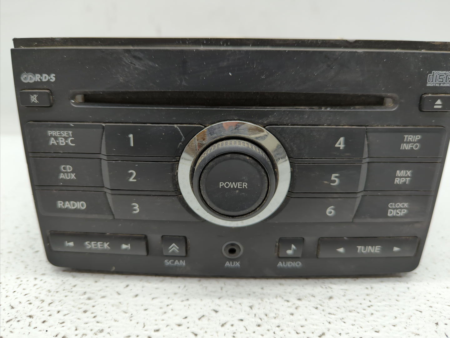 2008 Nissan Maxima Radio AM FM Cd Player Receiver Replacement P/N:28185 ZK30A 28185 ZE50A Fits OEM Used Auto Parts - Oemused