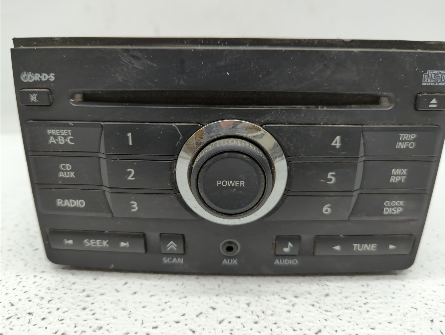 2008 Nissan Maxima Radio AM FM Cd Player Receiver Replacement P/N:28185 ZK30A 28185 ZE50A Fits OEM Used Auto Parts - Oemused