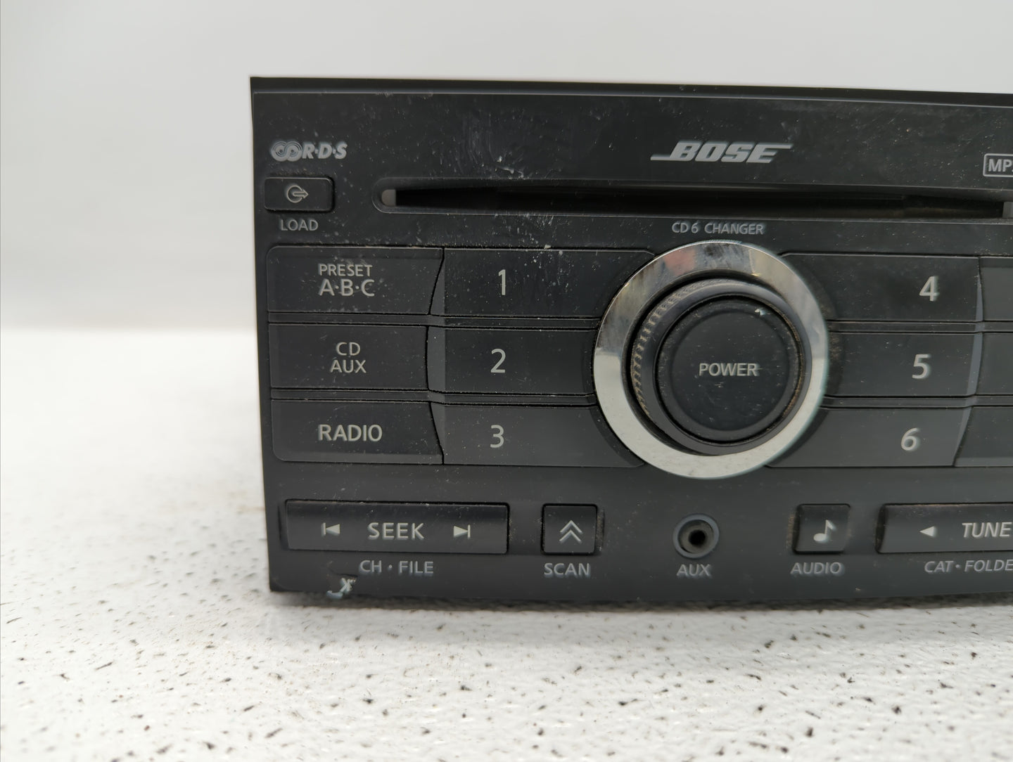2008 Nissan Maxima Radio AM FM Cd Player Receiver Replacement P/N:28090 ZK30A 28185 ZE50B Fits OEM Used Auto Parts - Oemused