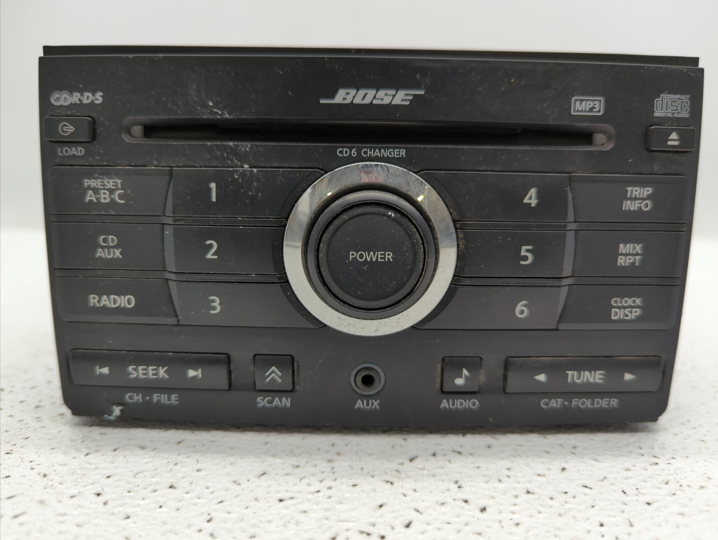 2008 Nissan Maxima Radio AM FM Cd Player Receiver Replacement P/N:28090 ZK30A 28185 ZE50B Fits OEM Used Auto Parts - Oemused