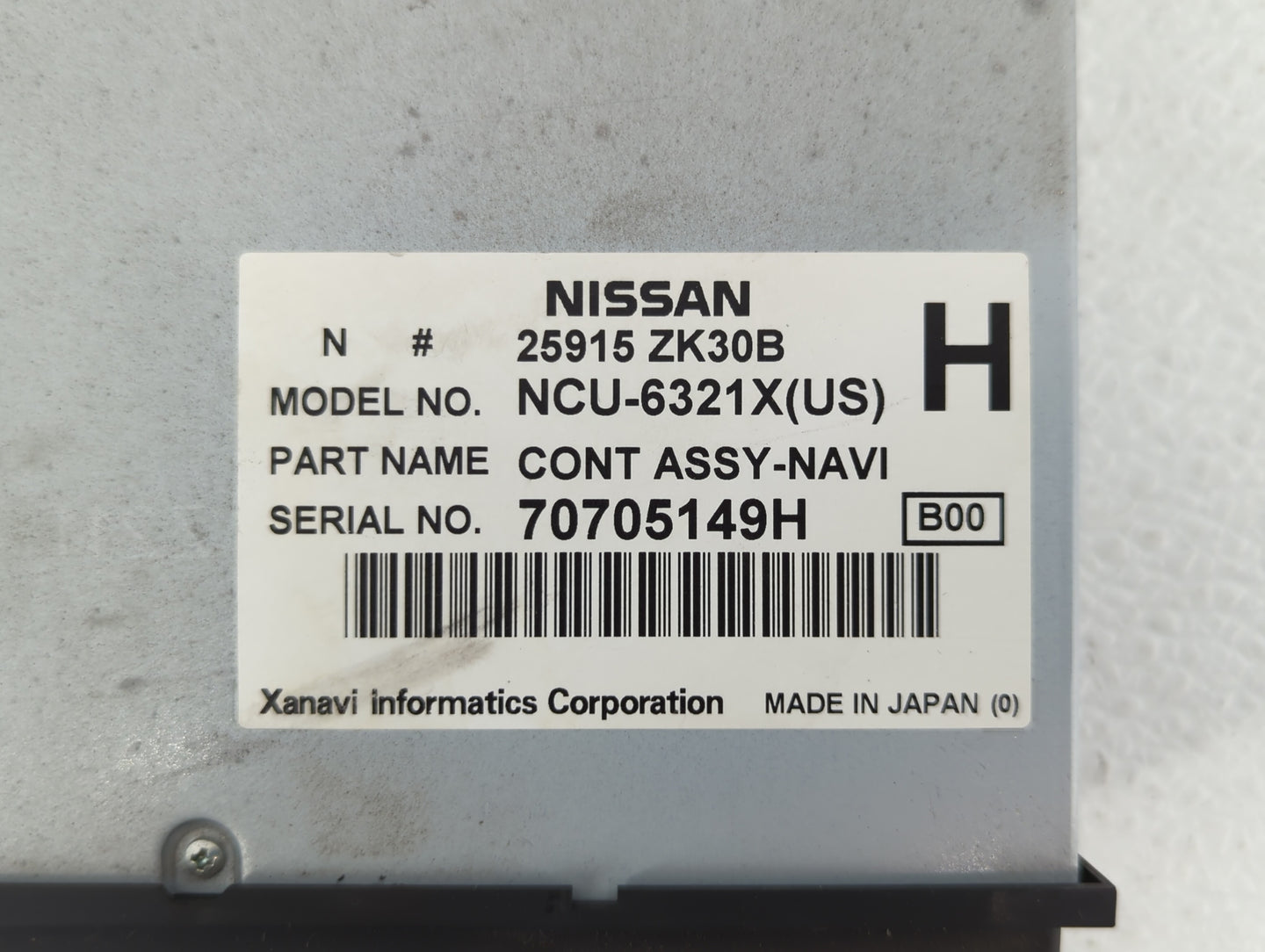 2007-2008 Nissan Maxima Information Display Screen - Oemusedautoparts1.com
