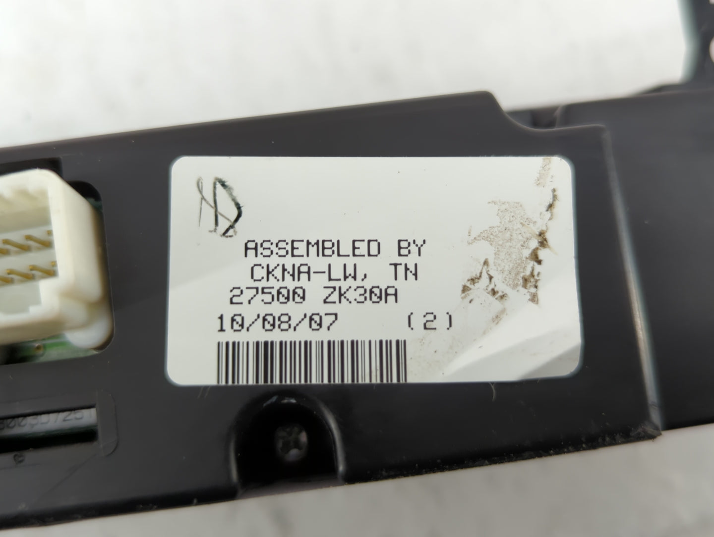 2007-2008 Nissan Maxima Climate Control Module Temperature AC/Heater Replacement P/N:96939 ZK30E 27500 ZK30A Fits Fits 2007 