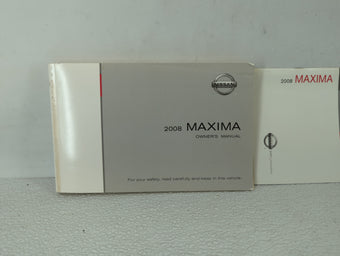 compare product 2008 Nissan Maxima Owners Manual Book Guide OEM Used Auto Parts
