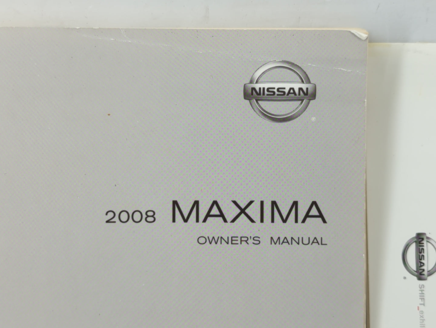 2008 Nissan Maxima Owners Manual Book Guide OEM Used Auto Parts - Oemusedautoparts1.com