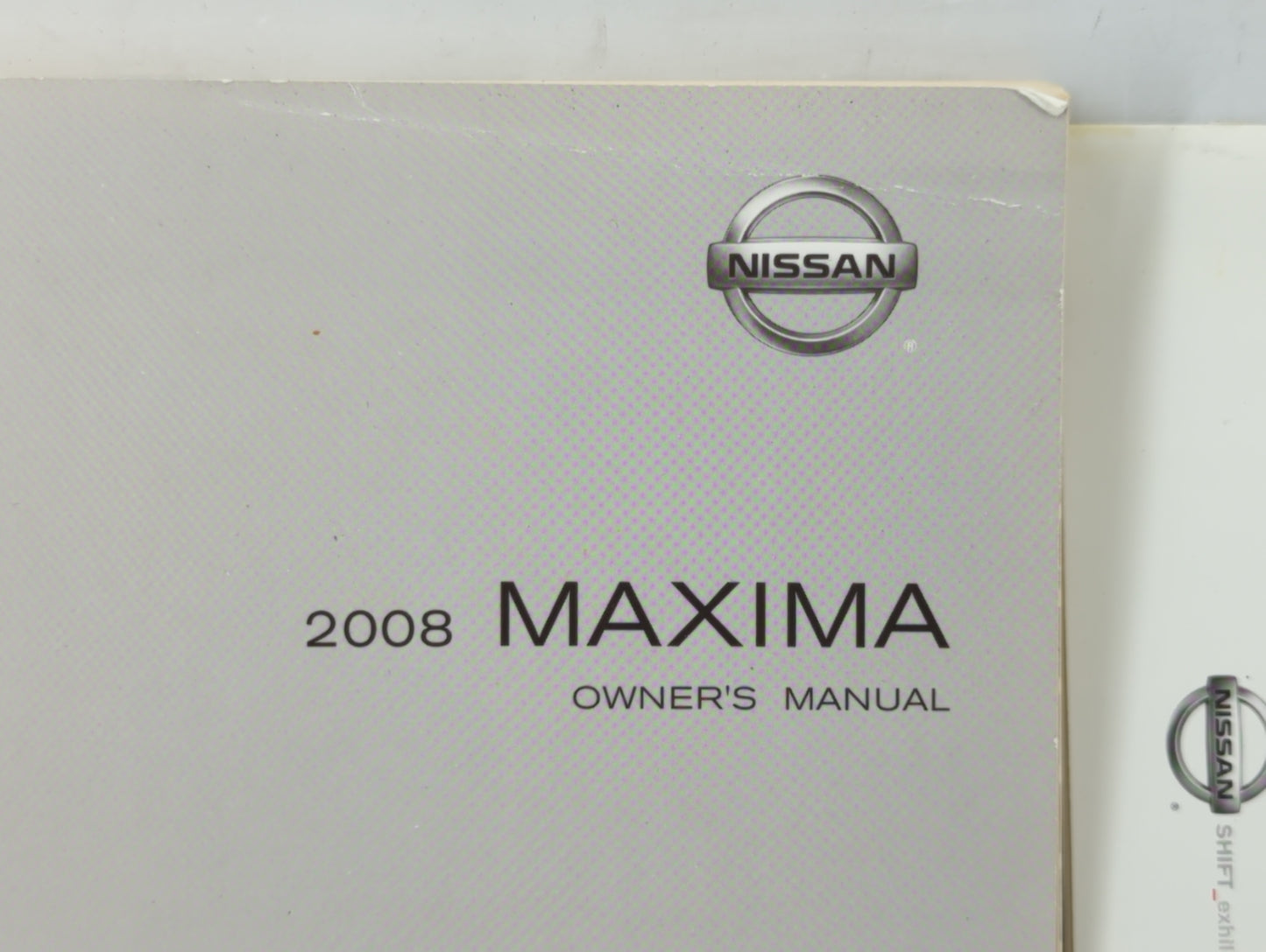 2008 Nissan Maxima Owners Manual Book Guide OEM Used Auto Parts - Oemusedautoparts1.com