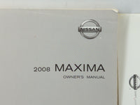 2008 Nissan Maxima Owners Manual Book Guide OEM Used Auto Parts - Oemusedautoparts1.com