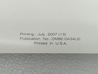 2008 Nissan Maxima Owners Manual Book Guide OEM Used Auto Parts - Oemusedautoparts1.com