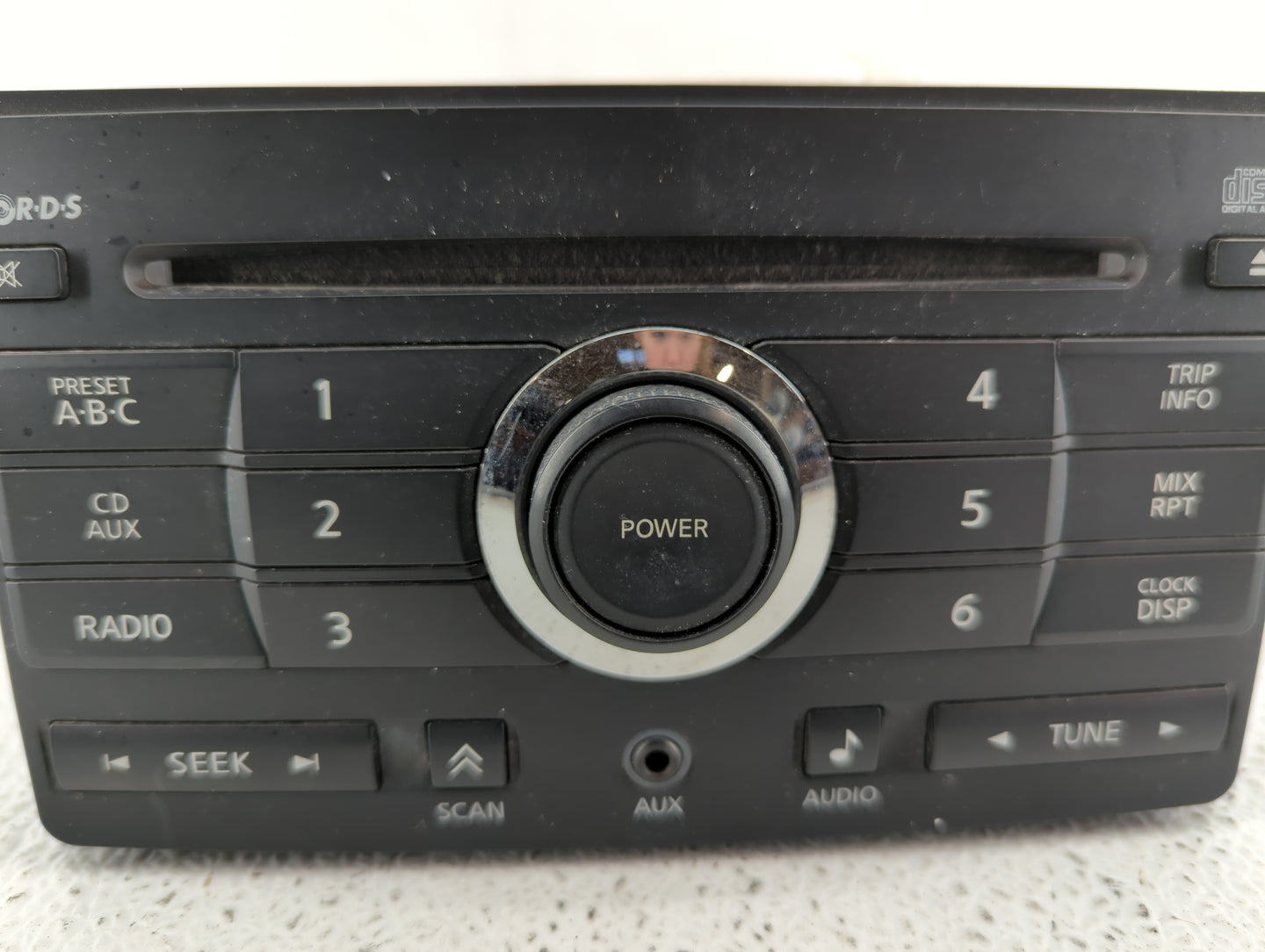 2008 Nissan Maxima Radio AM FM Cd Player Receiver Replacement P/N:28185 ZK30A 28185 ZE50A Fits OEM Used Auto Parts - Oemused