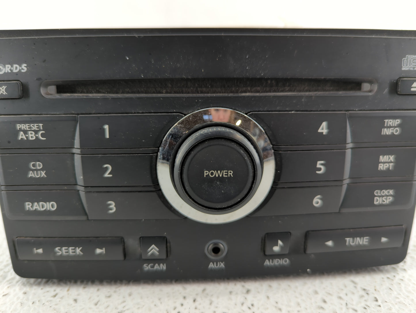 2008 Nissan Maxima Radio AM FM Cd Player Receiver Replacement P/N:28185 ZK30A 28185 ZE50A Fits OEM Used Auto Parts - Oemused