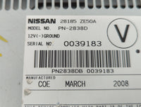 2008 Nissan Maxima Radio AM FM Cd Player Receiver Replacement P/N:28185 ZK30A 28185 ZE50A Fits OEM Used Auto Parts - Oemused