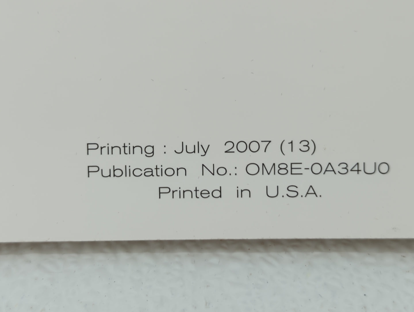 2008 Nissan Maxima Owners Manual Book Guide OEM Used Auto Parts - Oemusedautoparts1.com