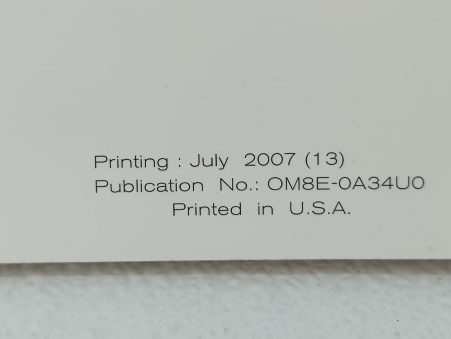 2008 Nissan Maxima Owners Manual Book Guide OEM Used Auto Parts - Oemusedautoparts1.com