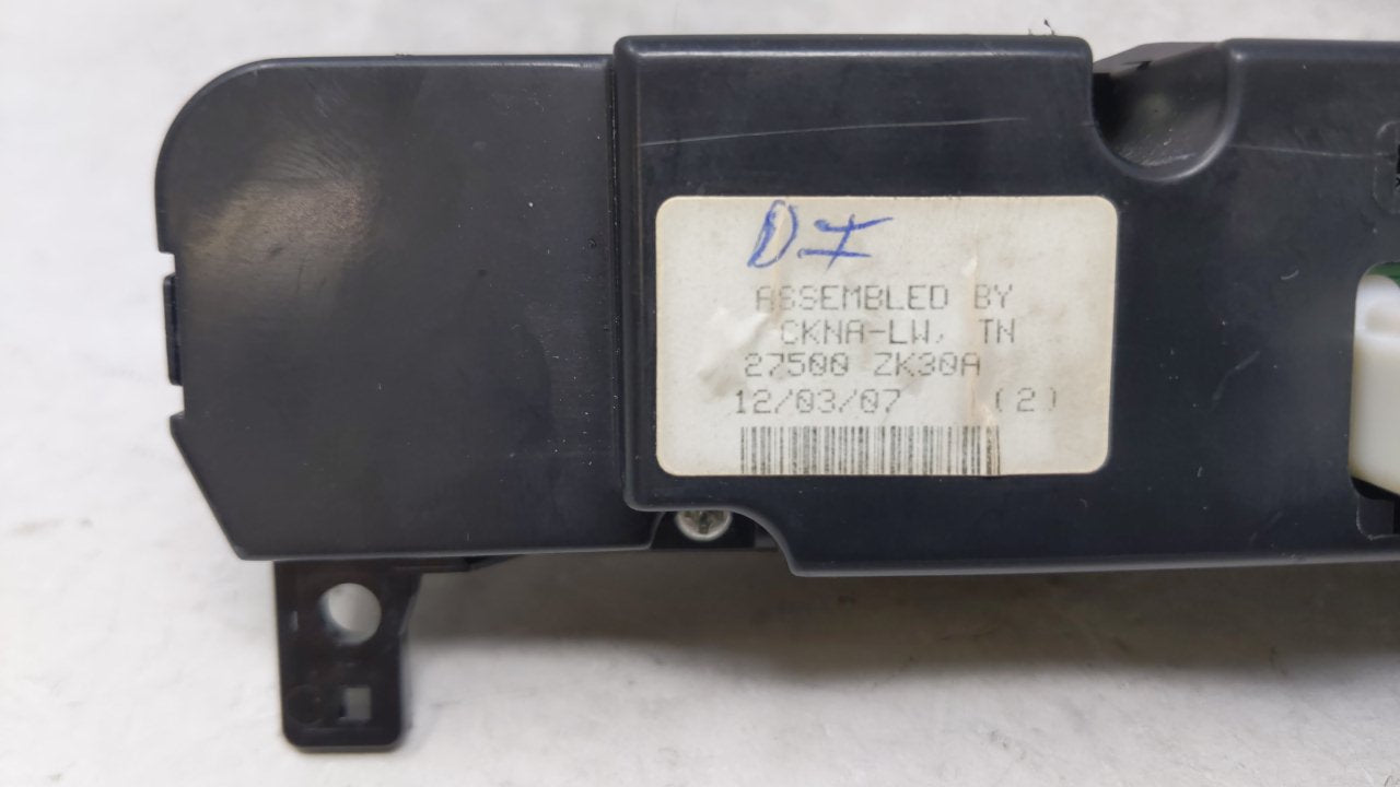 2007-2008 Nissan Maxima Climate Control Module Temperature AC/Heater Replacement P/N:27500-ZK30A Fits Fits 2007 2008 OEM Use