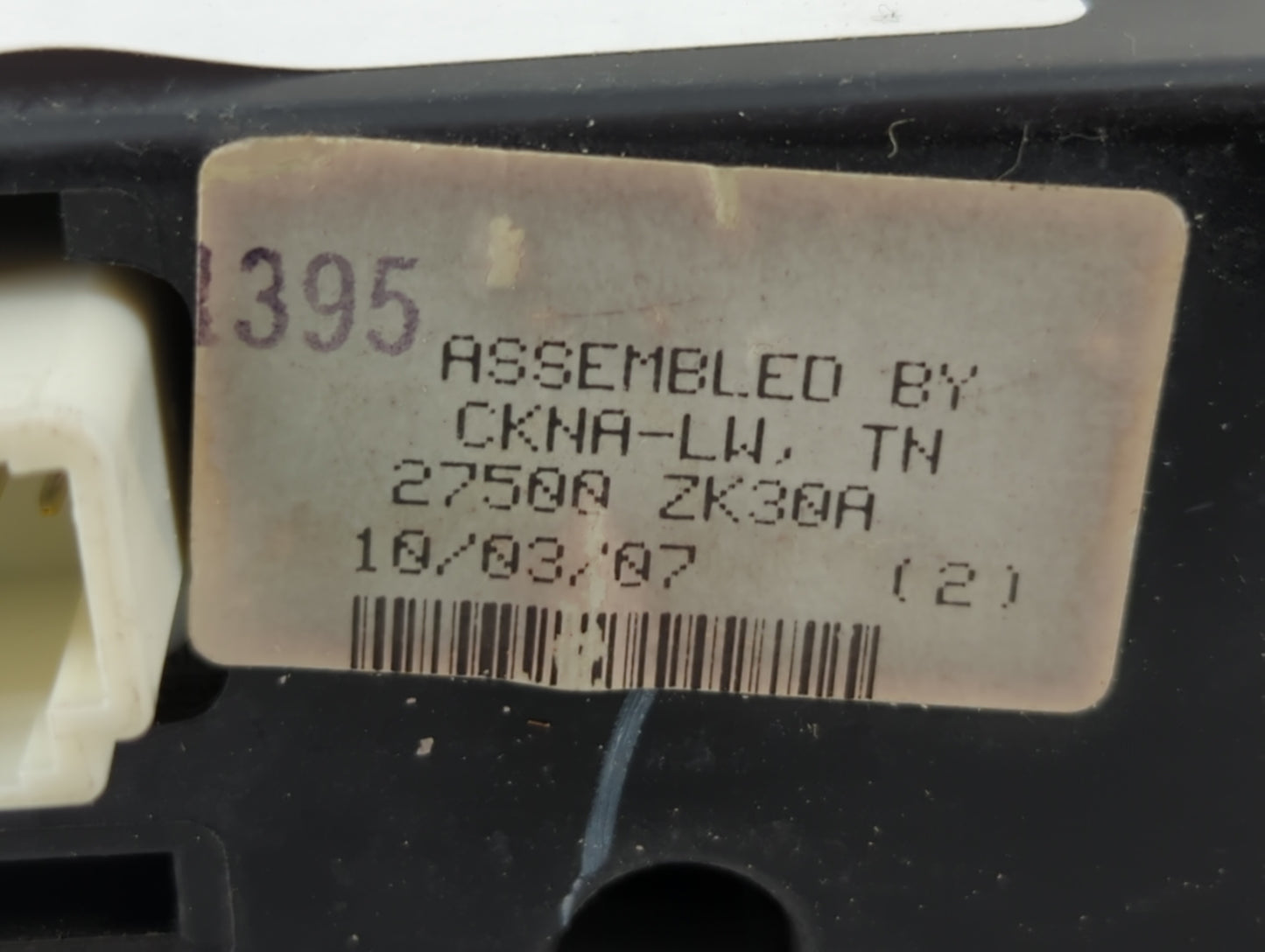 2007-2008 Nissan Maxima Climate Control Module Temperature AC/Heater Replacement P/N:27500 ZK30A Fits Fits 2007 2008 OEM Use