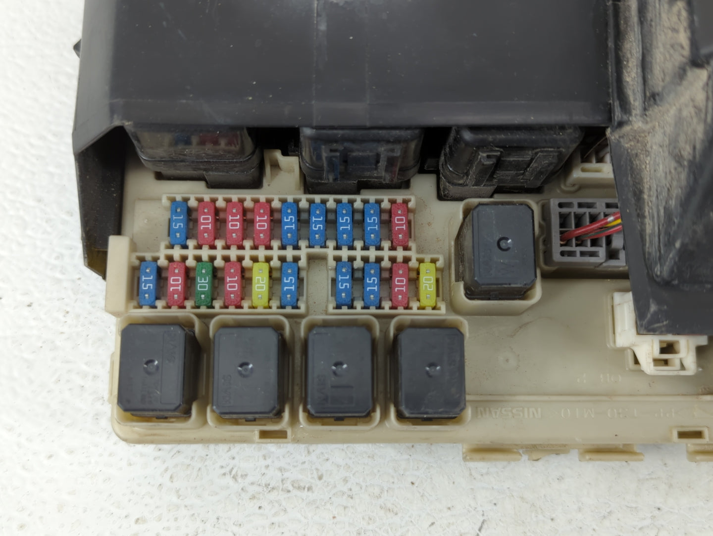 2007-2008 Nissan Maxima Fusebox Fuse Box Panel Relay Module P/N:284B9 7Y000 Fits Fits 2007 2008 OEM Used Auto Parts - Oemuse