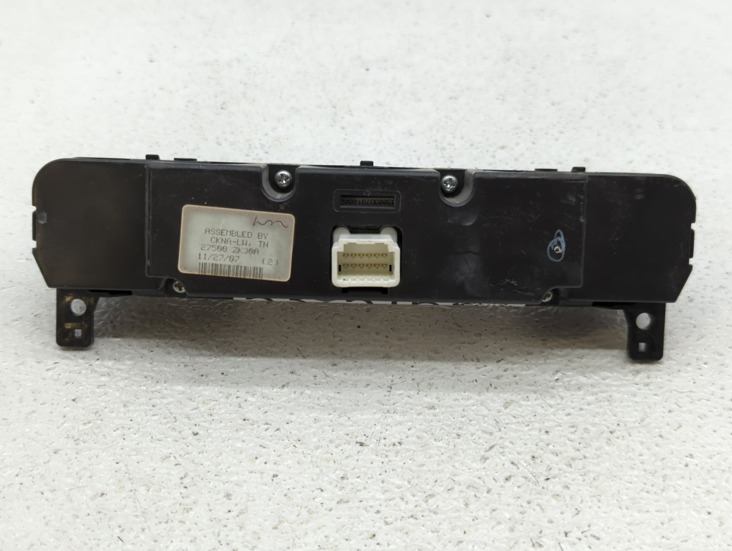 2007-2008 Nissan Maxima Climate Control Module Temperature AC/Heater Replacement P/N:27500 ZK30A Fits Fits 2007 2008 OEM Use