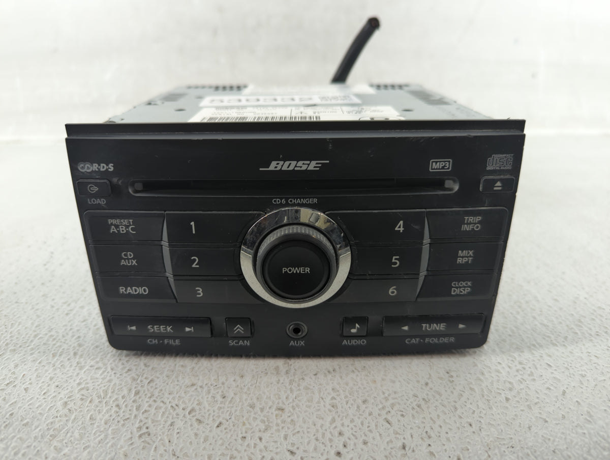 2008-2008 Nissan Maxima Am Fm Cd Player Radio Receiver 539332 - Oemusedautoparts1.com