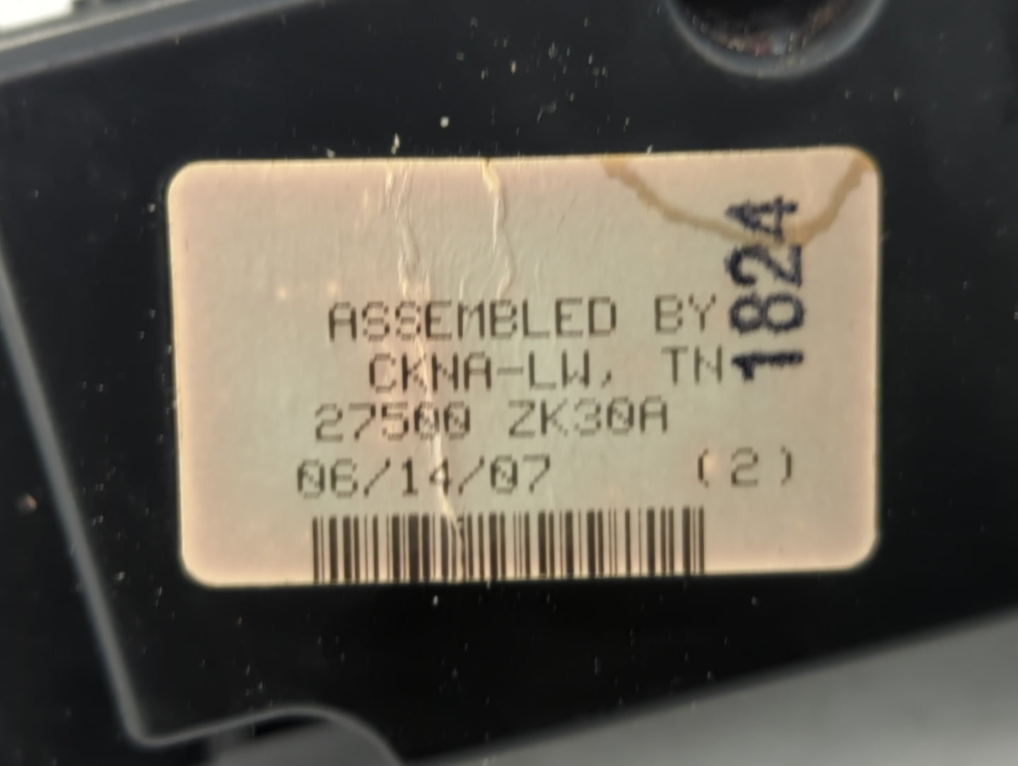 2007-2008 Nissan Maxima Climate Control Module Temperature AC/Heater Replacement P/N:27500 ZK30A Fits Fits 2007 2008 OEM Use