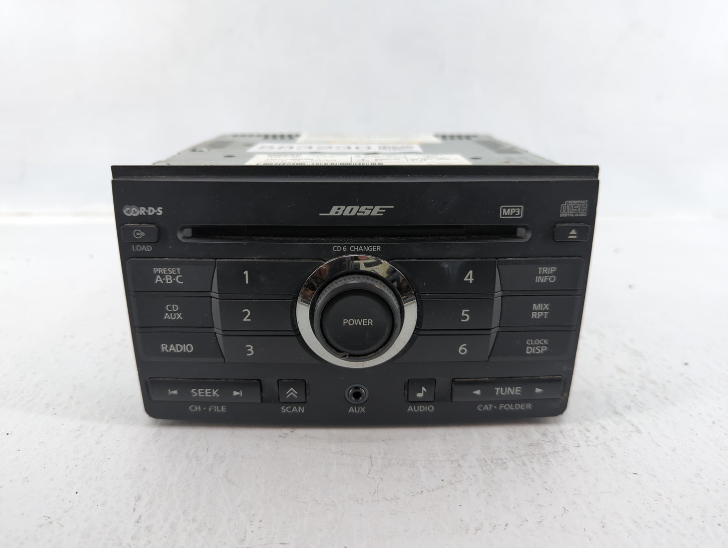 2008-2008 Nissan Maxima Am Fm Cd Player Radio Receiver - Oemusedautoparts1.com