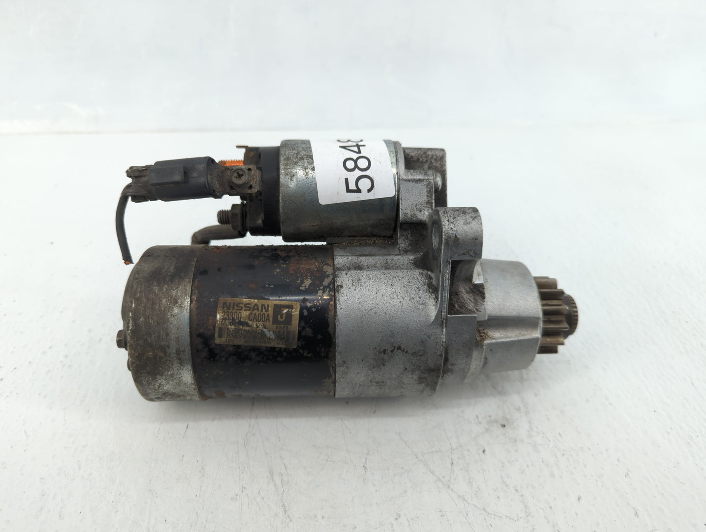 2007-2008 Nissan Maxima Car Starter Motor Solenoid OEM P/N:23300 CA00A Fits Fits 2003 2004 2005 2006 2007 2008 OEM Used Auto