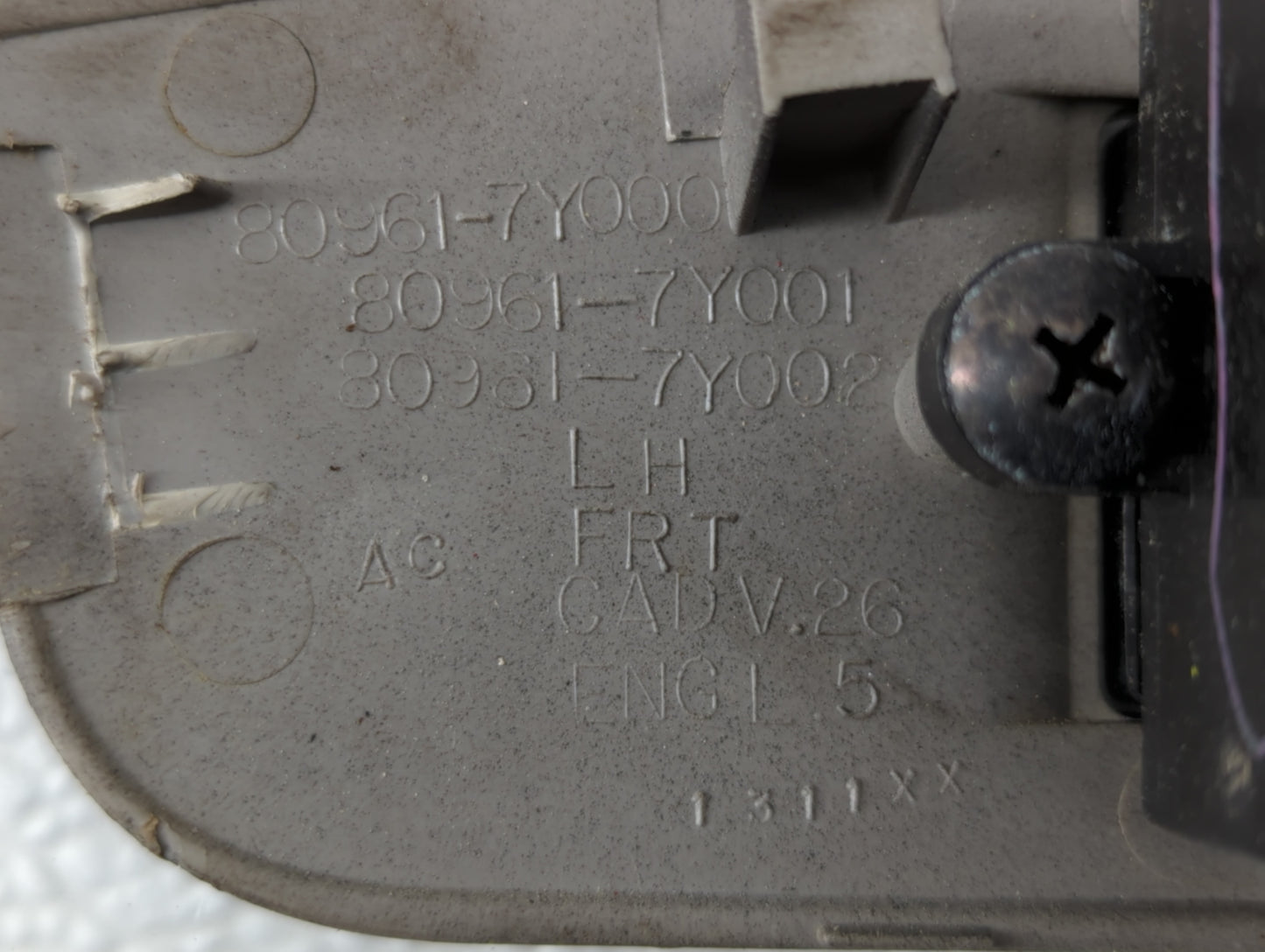 2004-2008 Nissan Maxima Master Power Window Switch Replacement Driver Side Left P/N:800961-7Y002 800961-7Y001 Fits OEM Used 