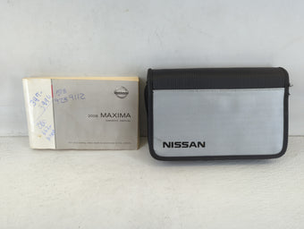 compare product 2008 Nissan Maxima Owners Manual Book Guide P/N:OM8E-0A34U0 OEM Used Auto Parts