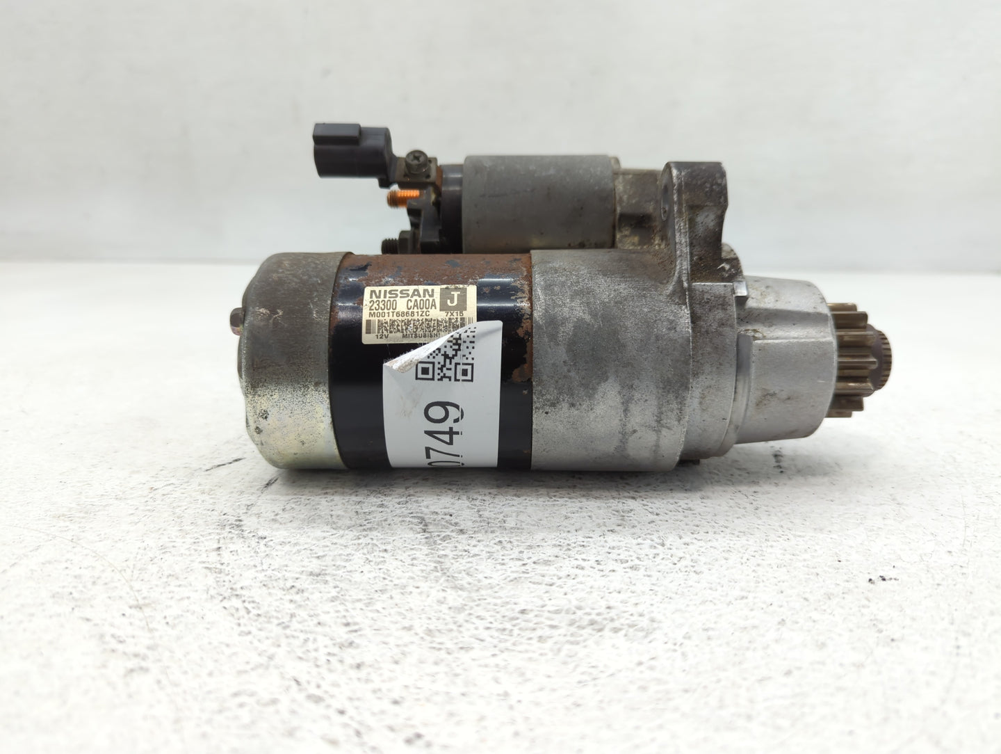 2007-2008 Nissan Maxima Car Starter Motor Solenoid OEM P/N:23300 CA00A Fits Fits 2003 2004 2005 2006 2007 2008 OEM Used Auto