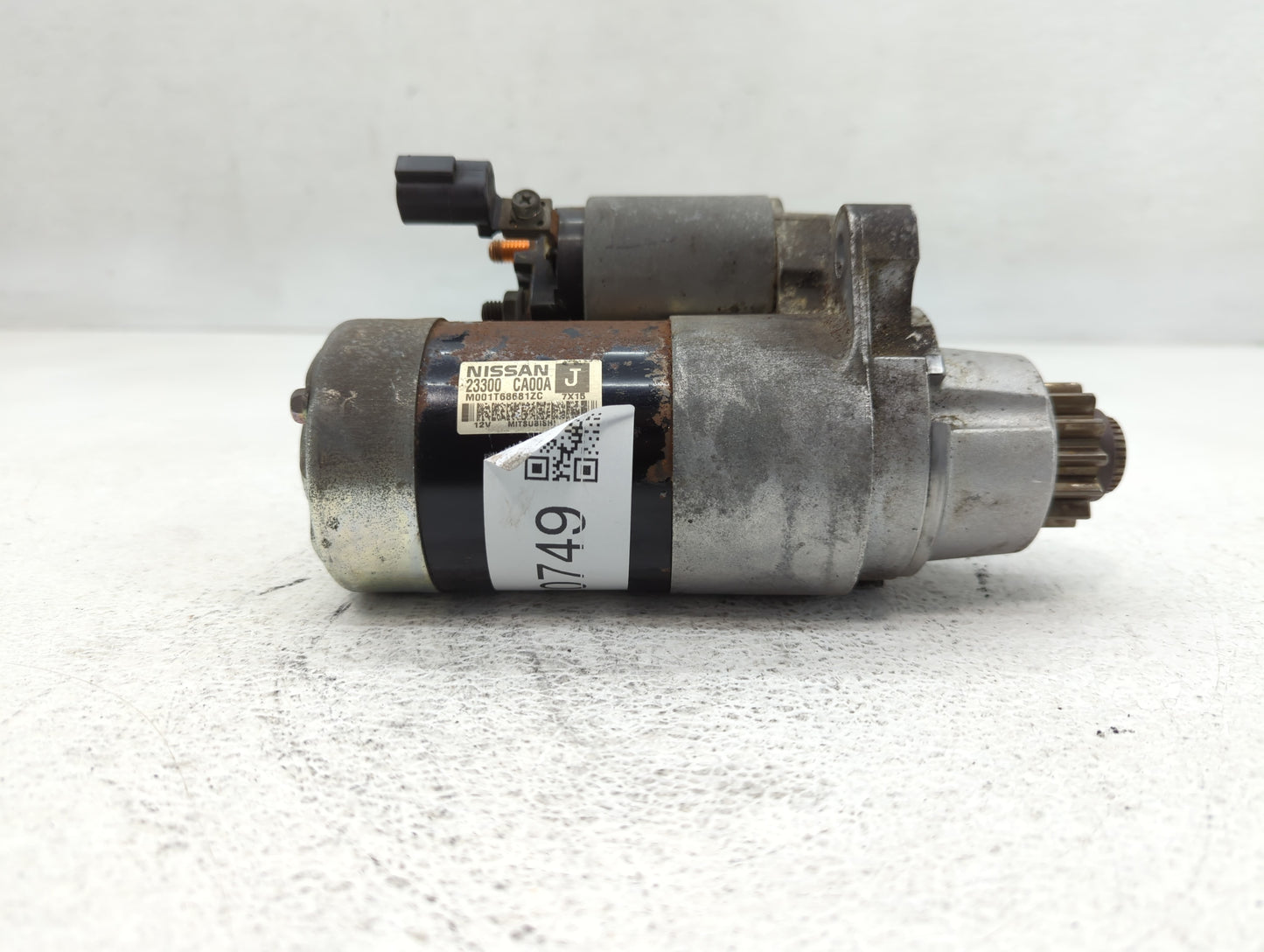 2007-2008 Nissan Maxima Car Starter Motor Solenoid OEM P/N:23300 CA00A Fits Fits 2003 2004 2005 2006 2007 2008 OEM Used Auto