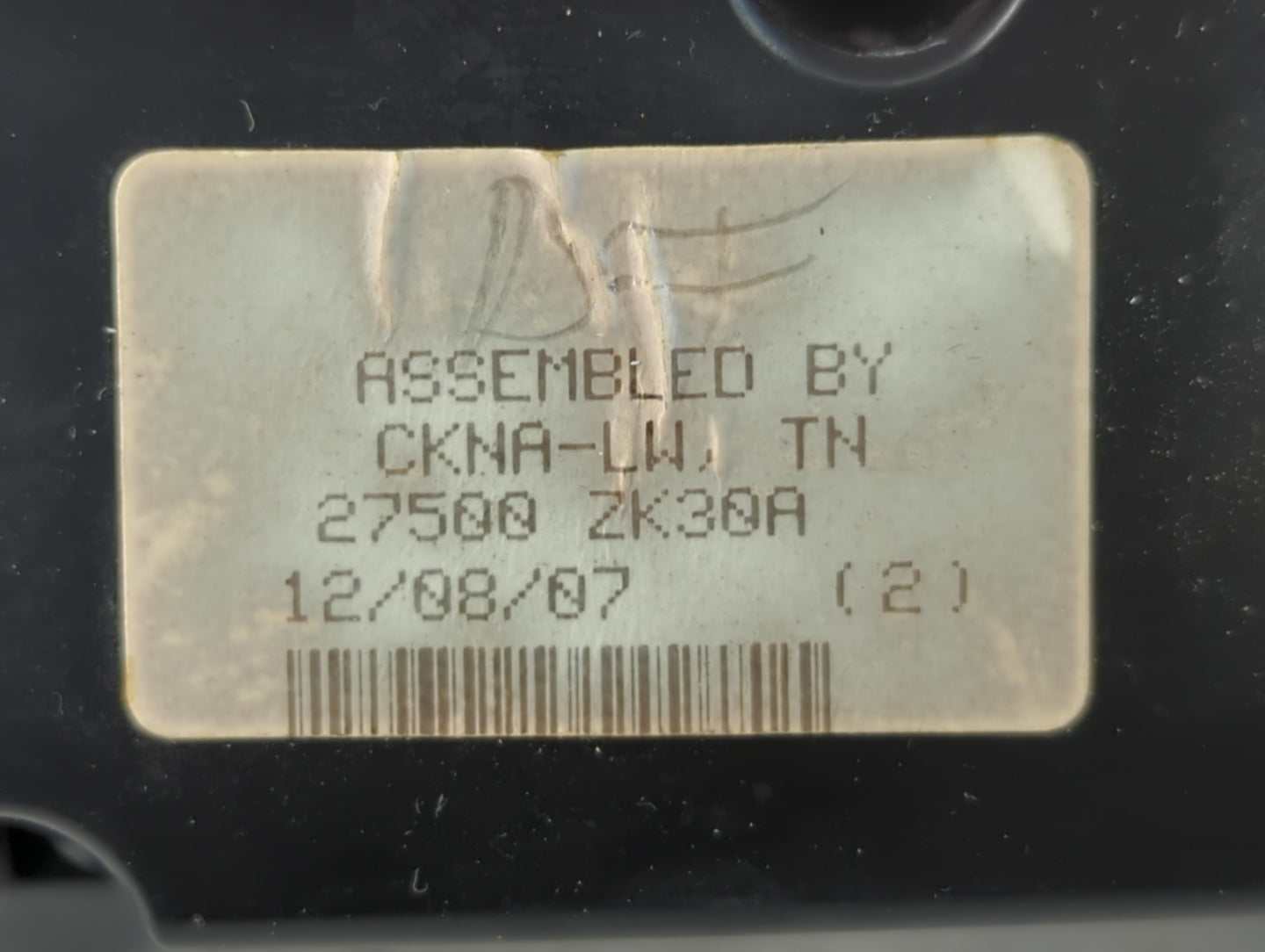 2007-2008 Nissan Maxima Climate Control Module Temperature AC/Heater Replacement P/N:27500 ZK30A Fits Fits 2007 2008 OEM Use