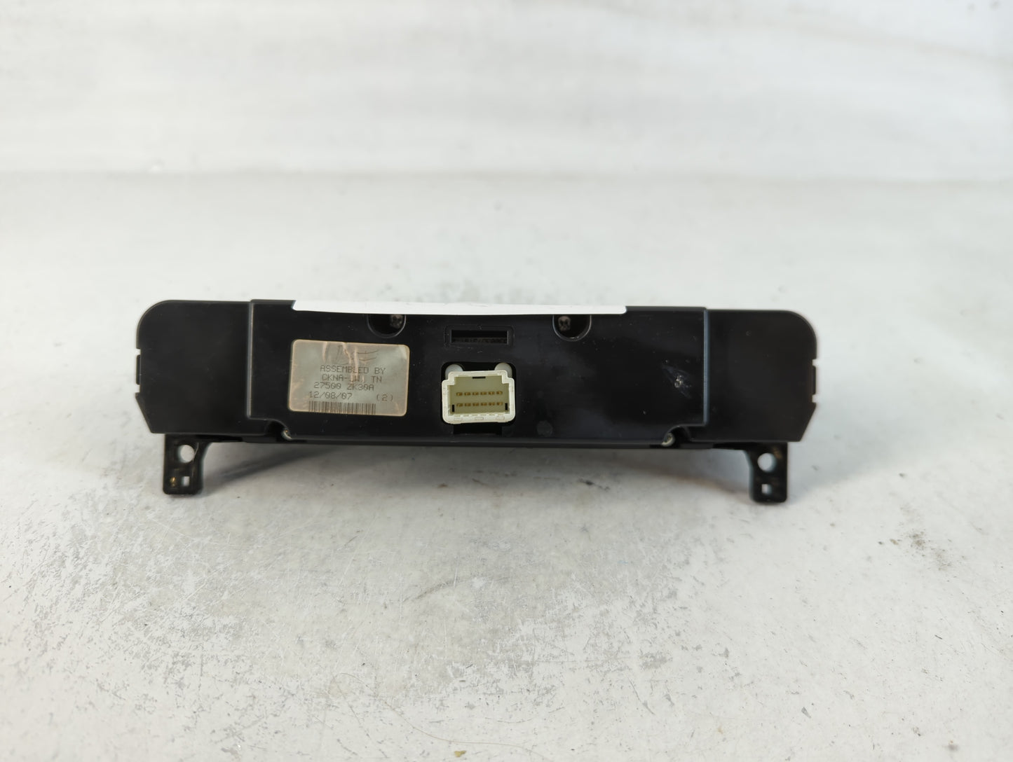 2007-2008 Nissan Maxima Climate Control Module Temperature AC/Heater Replacement P/N:27500 ZK30A Fits Fits 2007 2008 OEM Use