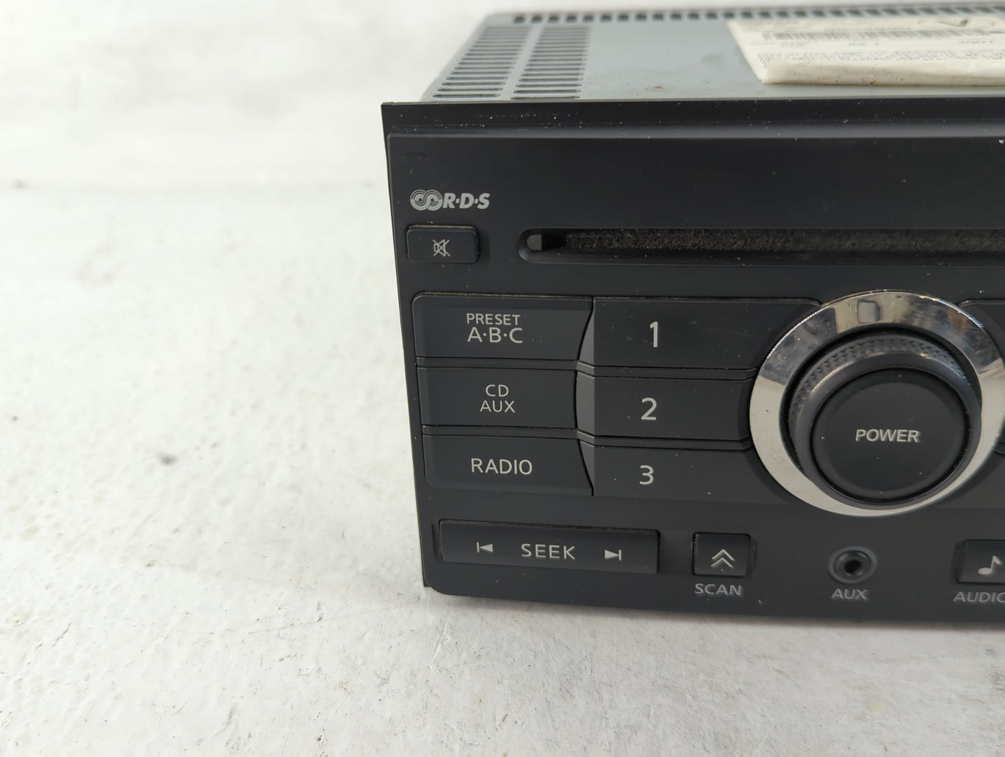 2008 Nissan Maxima Radio AM FM Cd Player Receiver Replacement P/N:28185 ZE50A Fits OEM Used Auto Parts - Oemusedautoparts1.c