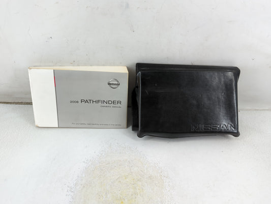 2008 Nissan Pathfinder Owners Manual Book Guide P/N:OM8E-0R51U0 OEM Used Auto Parts - Oemusedautoparts1.com