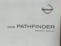 2008 Nissan Pathfinder Owners Manual Book Guide P/N:OM8E-0R51U0 OEM Used Auto Parts - Oemusedautoparts1.com