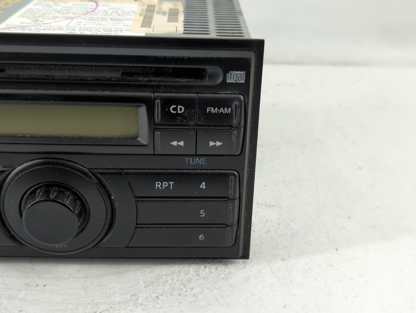 2008-2012 Nissan Pathfinder Radio AM FM Cd Player Receiver Replacement P/N:28185 ZS30A Fits Fits 2008 2009 2010 2011 2012 OE