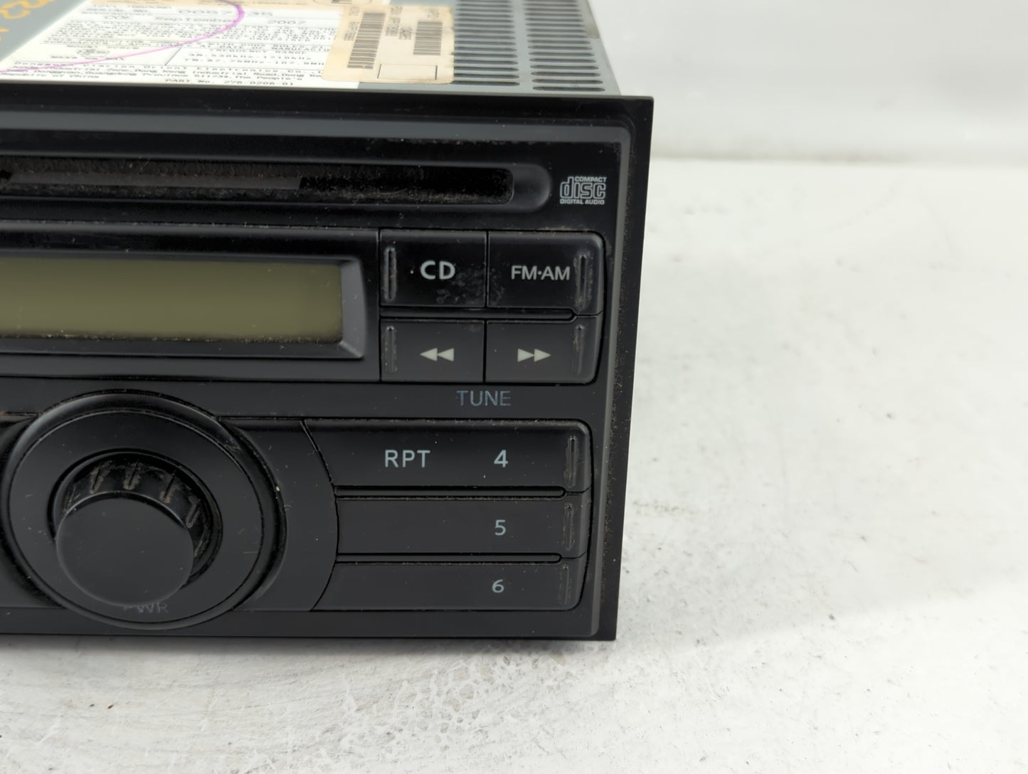 2008-2012 Nissan Pathfinder Radio AM FM Cd Player Receiver Replacement P/N:28185 ZS30A Fits Fits 2008 2009 2010 2011 2012 OE