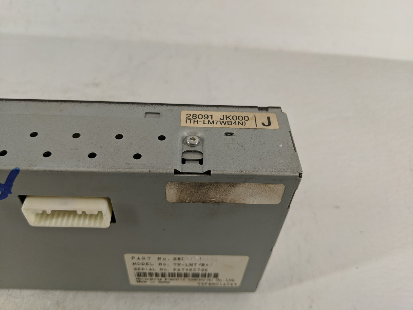 2008 Nissan Pathfinder Radio AM FM Cd Player Receiver Replacement P/N:28091-JK000 28091JK000, 28091 JK000 Fits OEM Used Auto