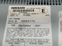 2008-2012 Nissan Pathfinder Radio AM FM Cd Player Receiver Replacement P/N:28185-ZS30A Fits Fits 2008 2009 2010 2011 2012 OE