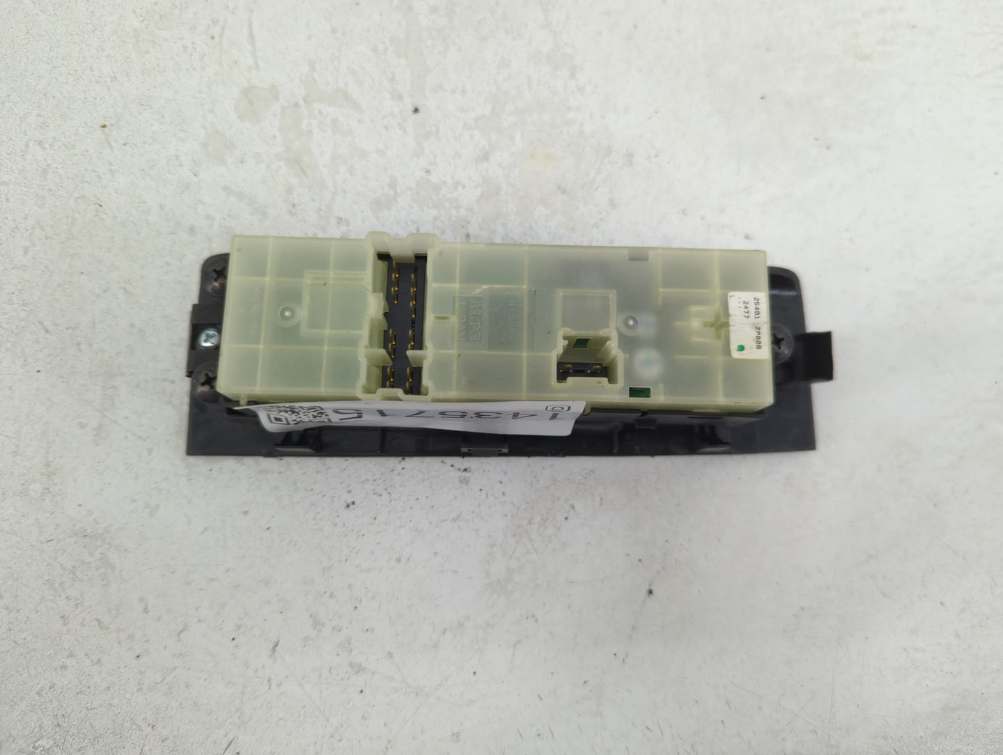 2007-2012 Nissan Pathfinder Master Power Window Switch Replacement Driver Side Left P/N:25401 ZP60B Fits OEM Used Auto Parts