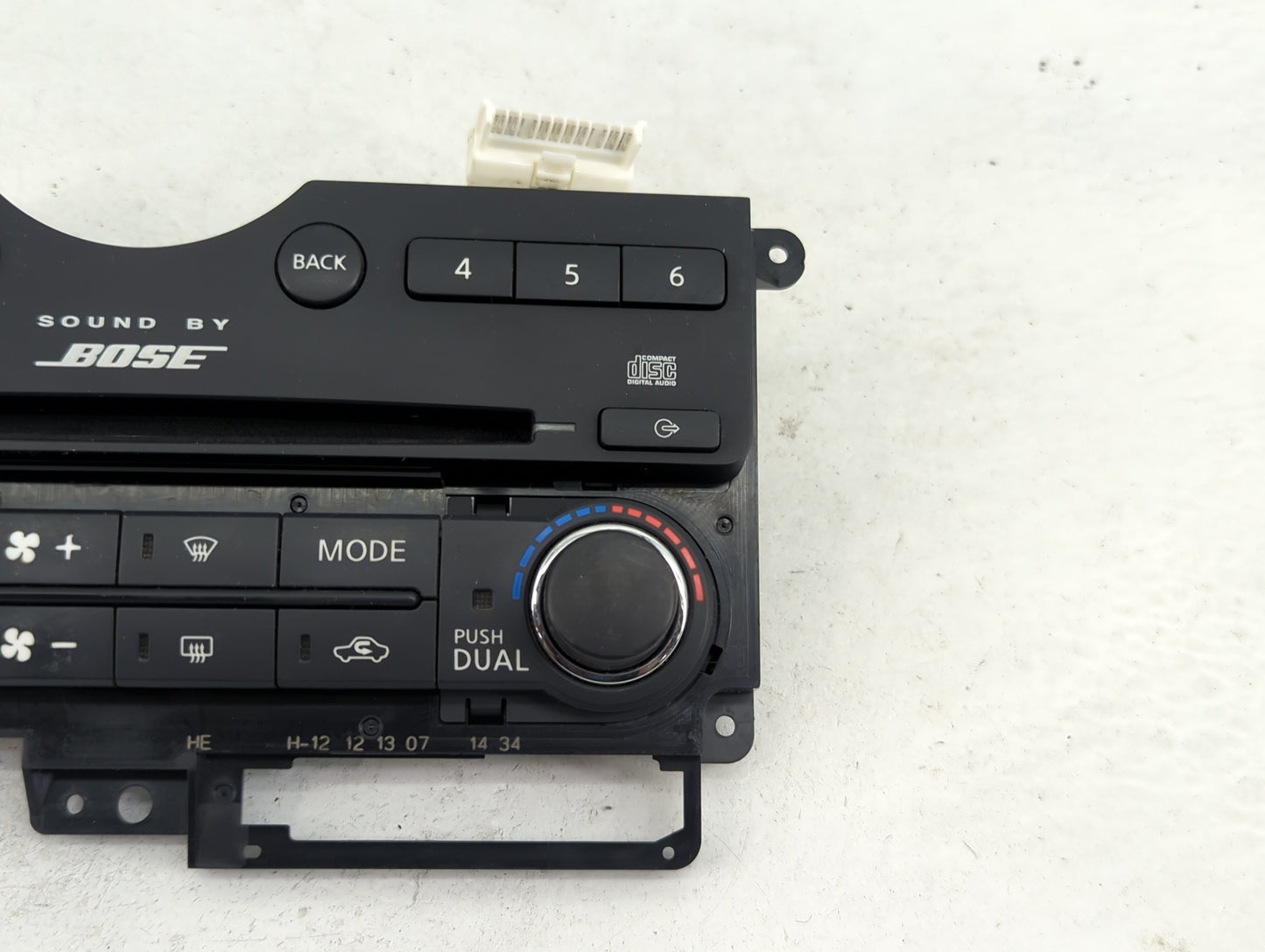 2008 Nissan Pathfinder Climate Control Module Temperature AC/Heater Replacement Fits OEM Used Auto Parts - Oemusedautoparts1