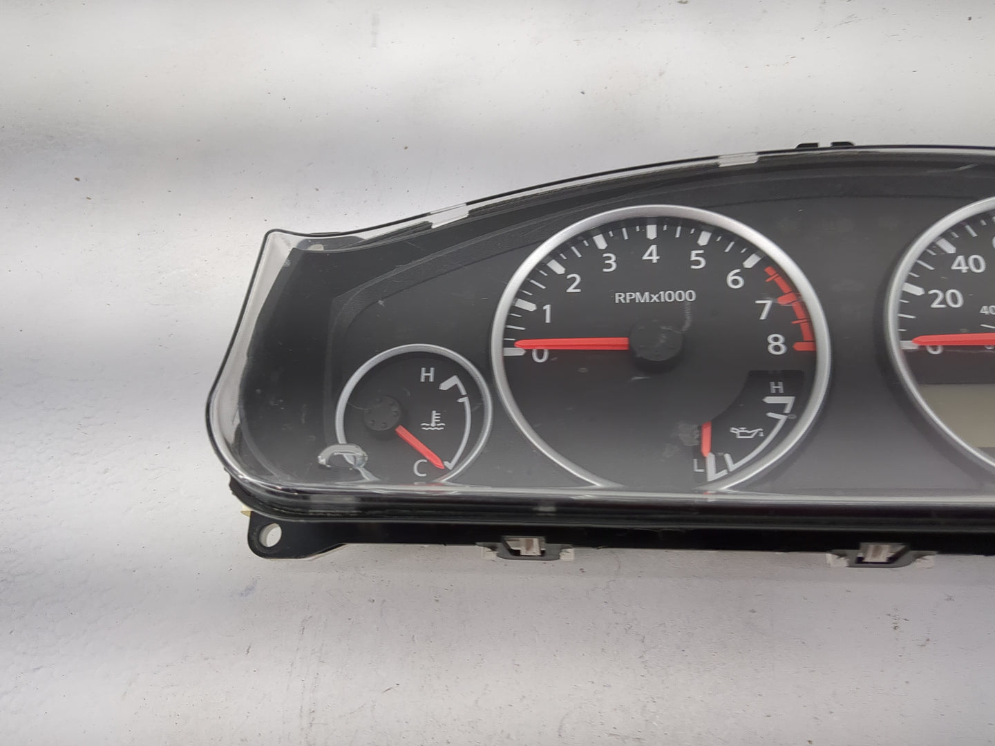 2008 Nissan Pathfinder Instrument Cluster Speedometer Gauges P/N:24810-ZS08D Miles: Fits OEM Used Auto Parts - Oemusedautopa