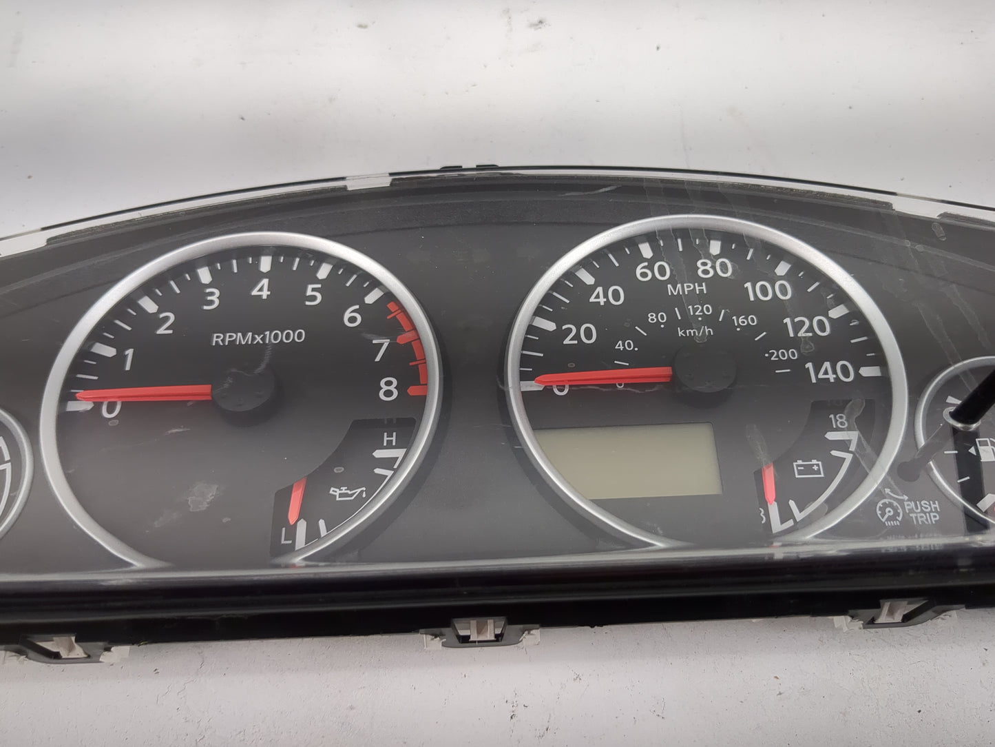 2008 Nissan Pathfinder Instrument Cluster Speedometer Gauges P/N:24810-ZS08D Miles: Fits OEM Used Auto Parts - Oemusedautopa