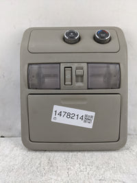 2008 Nissan Pathfinder Overhead Roof Console Tan - Oemusedautoparts1.com
