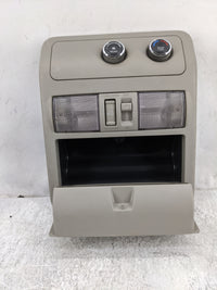 2008 Nissan Pathfinder Overhead Roof Console Tan - Oemusedautoparts1.com