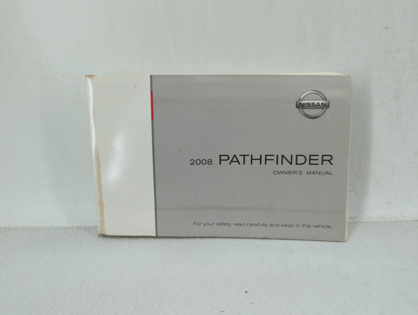 2008 Nissan Pathfinder Owners Manual Book Guide OEM Used Auto Parts - Oemusedautoparts1.com