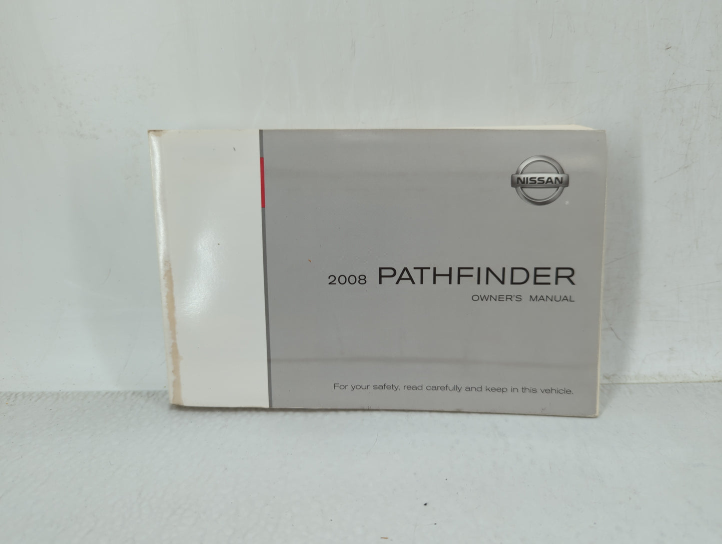 2008 Nissan Pathfinder Owners Manual Book Guide OEM Used Auto Parts - Oemusedautoparts1.com