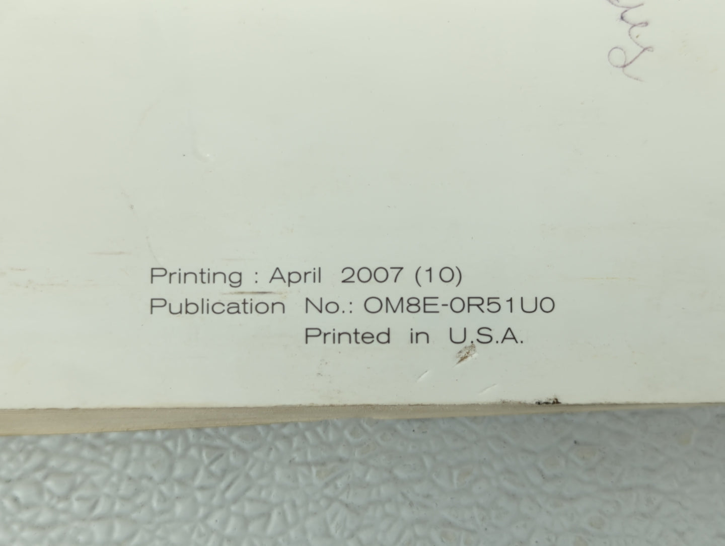 2008 Nissan Pathfinder Owners Manual Book Guide OEM Used Auto Parts - Oemusedautoparts1.com