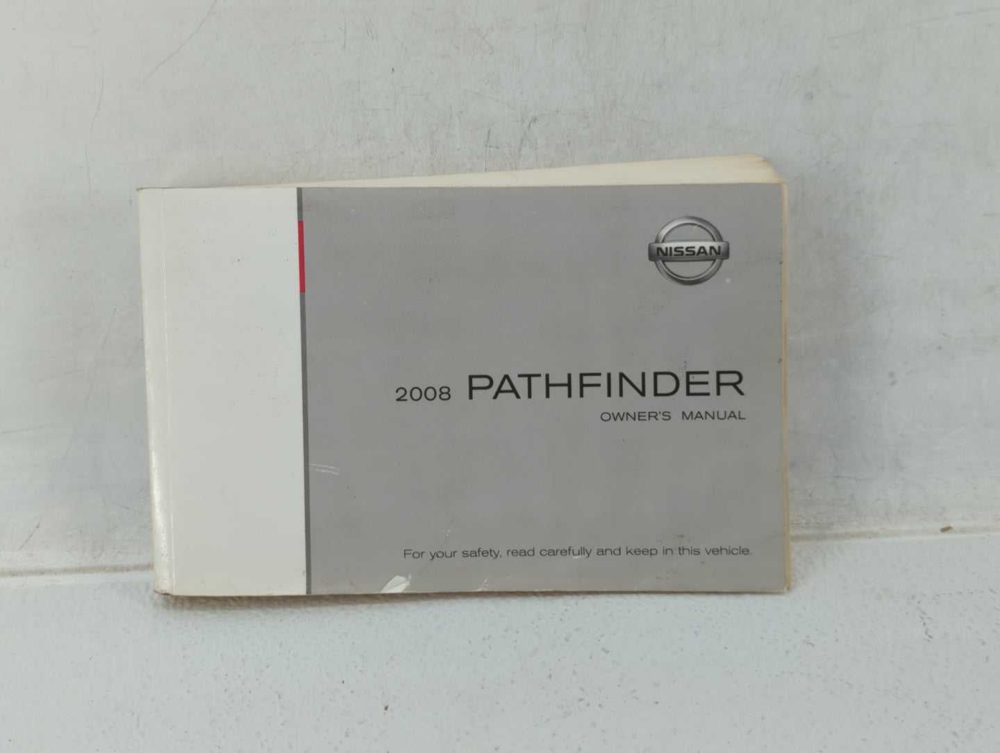 2008 Nissan Pathfinder Owners Manual Book Guide OEM Used Auto Parts - Oemusedautoparts1.com